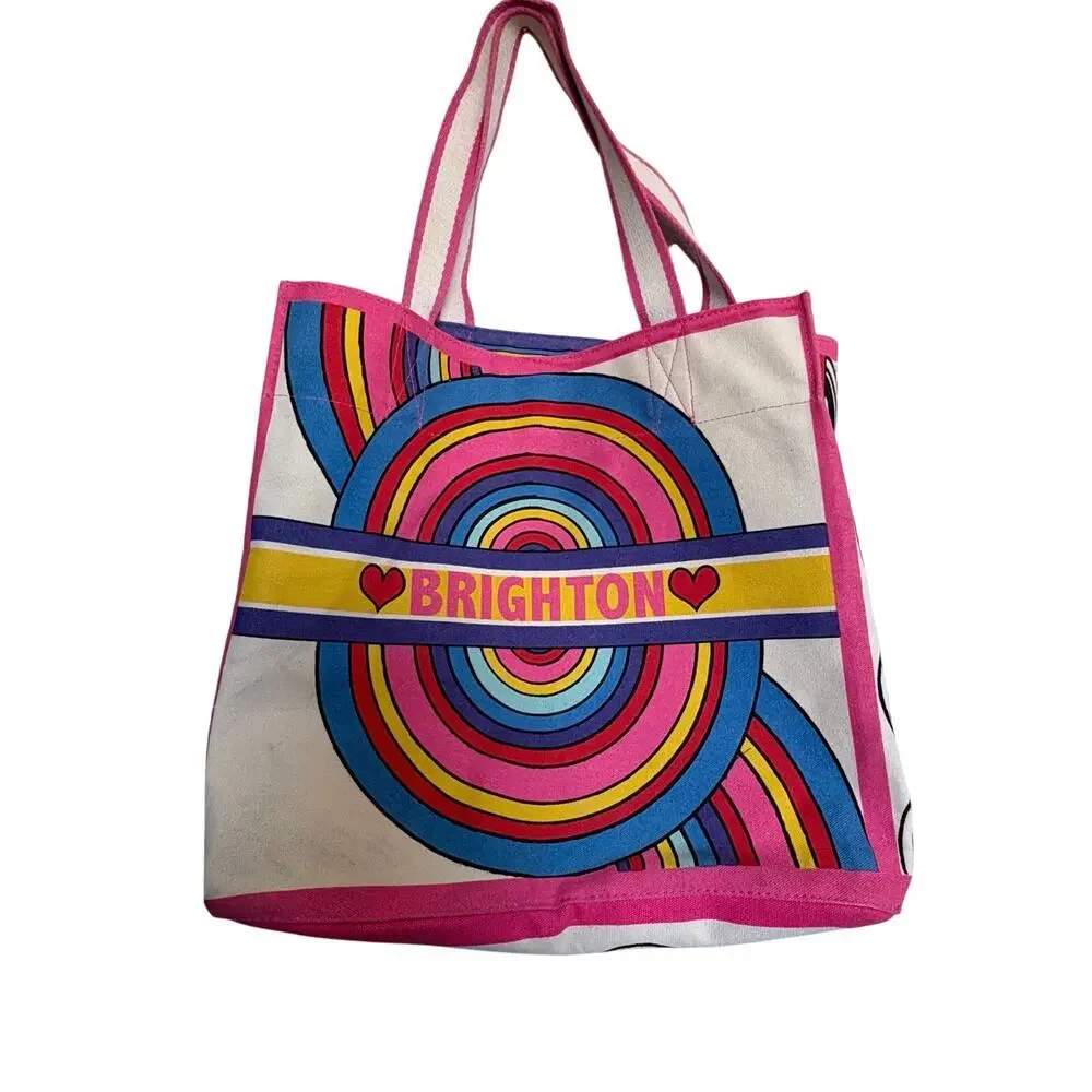 Brighton Multicolor Heart Tote Bag - Picture 2 of 8